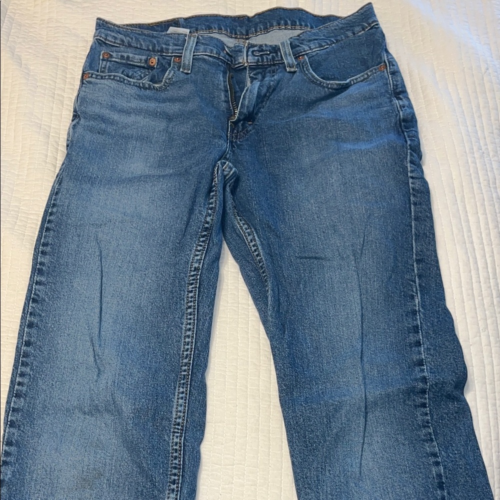 Signature by Levi Strauss Women's Straight Leg Blue Jeans